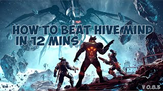 How to beat Hive Mind in 12 mins - Hive Mind Guide Walkthrough : Shadowgun Legends Update 0.8.3