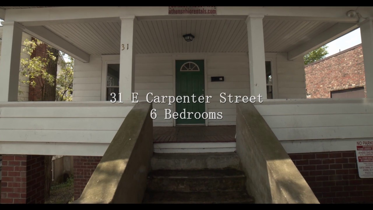 31 E CarpenterAthens Ohio Student Rentals YouTube