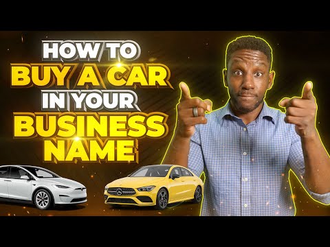 वीडियो: व्यवसाय के नाम से कार कैसे खरीदें: 14 कदम (चित्रों के साथ)