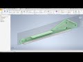 Brazo de Excavadora | Pieza 8- Autodesk inventor
