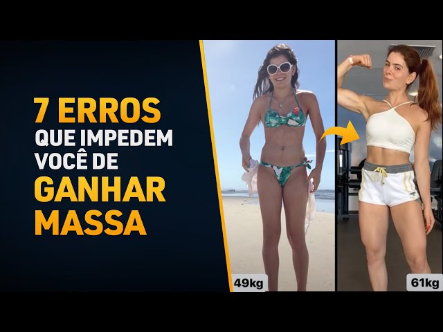 HZ, 6 erros que podem atrapalhar o ganho de massa muscular