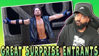 ROSS REACTS TO 20 BEST ROYAL RUMBLE SURPRISE ENTRANTS EVER