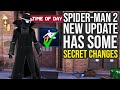 Spider Man 2 Update Has Secret Changes &amp; Big New Tricks (Spider Man 2 Change Time Of Day)