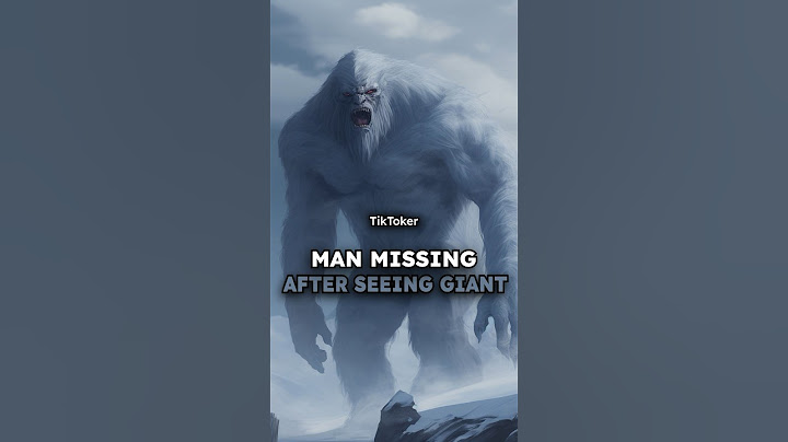 Man Goes Missing After Seeing Giant Creature #shorts #youtubeshorts #jumpersjump