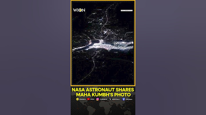 Maha Kumbh Mela Seen From Space: Nasa Astronaut Shares Breathtaking Images Of Prayagraj