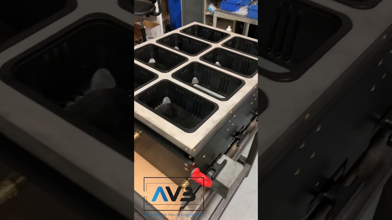 AVB Illig RDK80 thermoform mould quick change system