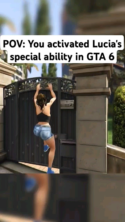 POV: Lucia's special ability in GTA 6 be like #gta6 #shorts #lucia #gta5