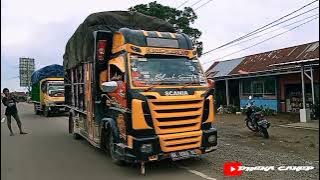 Story Wa 30 Detik!! Truk Scania Full Keren!!!!