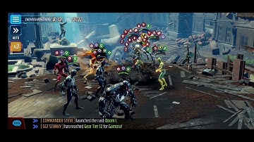 Marvel Strike Force Doom Raid 1 - Bio node boss node 2