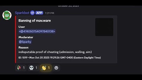 MAV APEX FINALLY BANNED