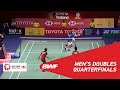 QF | MD | GIDEON/SUKAMULJO (INA) [1] vs. ENDO/WATANABE (JPN) [5] | BWF 2019