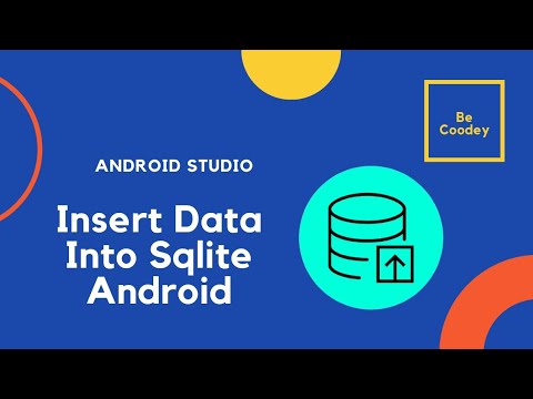 How to insert data into sqlite database in Android studio.