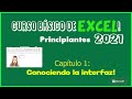 Conoce las partes que componen la interfaz de Excel!