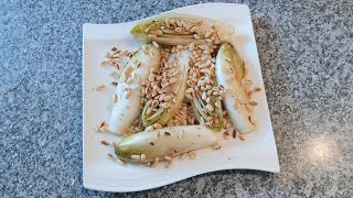 Закуска Из Салата Цикорий. Chicorée-Salats.Chicory salad. Закуска Из Салата Цикорий. Chicorée-Salats.Chicory salad.