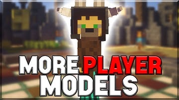 MORE PLAYER MODELS - Minecraft Mod Showcase 1.9!