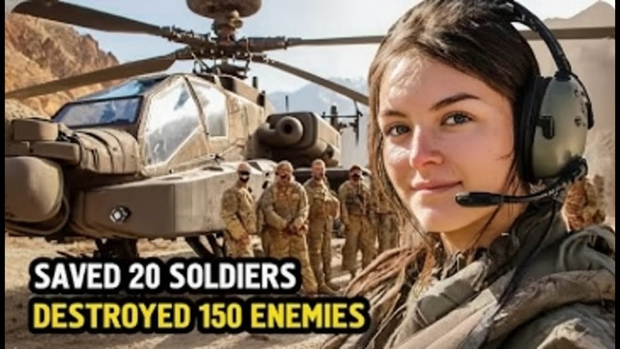 Female Apache Pilot Was Denied Combat Missions — Until She Saved an Entire Base Alone In War Zone!