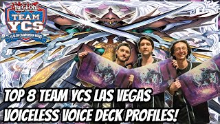 Top 8 Team YCS Las Vegas “Team Ragnarok” VOICELESS VOICE Deck Profiles!