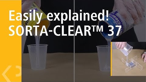 Easily explained! SORTA-CLEAR™ 37