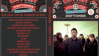 Deftones - Riot Fest 2016 [FULL HD SHOW]