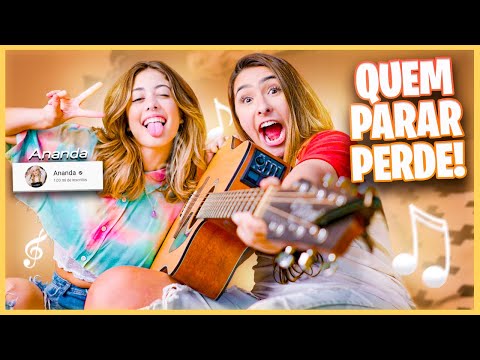 QUEM PARAR DE CANTAR PRIMEIRO PERDE! ft. Ananda