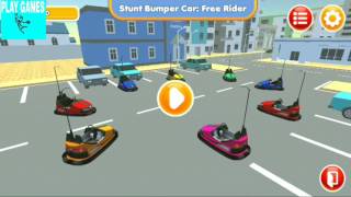 Stunt Bumper Car: Free Rider - Android Gameplay screenshot 2