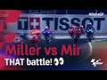 THAT Miller and Mir battle 😰  | 2021 #DohaGP