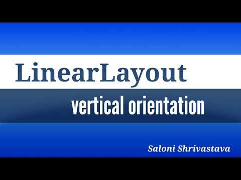 linearlayout in android | vertical layout | login form | arrange layout ...