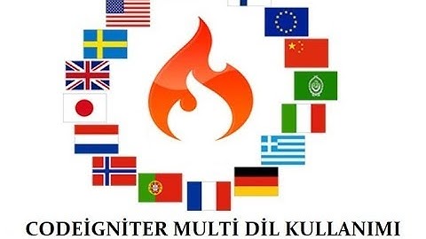 Codeigniter Multi Language Kullanımı  [Çoklu Dil Destekli Proje Yapımı ]