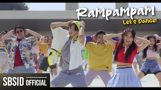 Step by Step ID (Natya \u0026 Rendy) - Rampampam (Let's Dance) [Official Music Video]