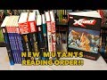 A comprehensive look at the reading order of New Mutants in collected editions
