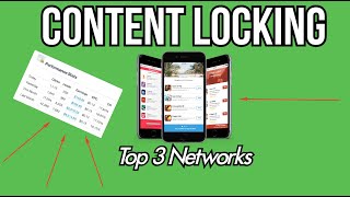 Top 3 CPA Content Locking Networks | CPA Marketing 2020