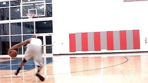 Dre Baldwin: Double Crossover Stepback 3pt Shot Pt. 1 | Point Guard Scoring Moves Speed Quickness