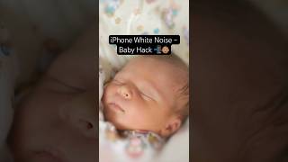 iPhone White Noise – Baby Hack #bababen #papaleben #bensmission