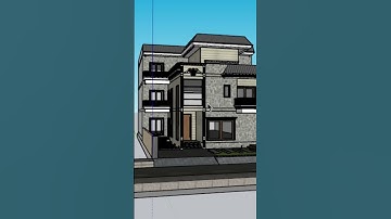 exterior modeling in SketchUp
