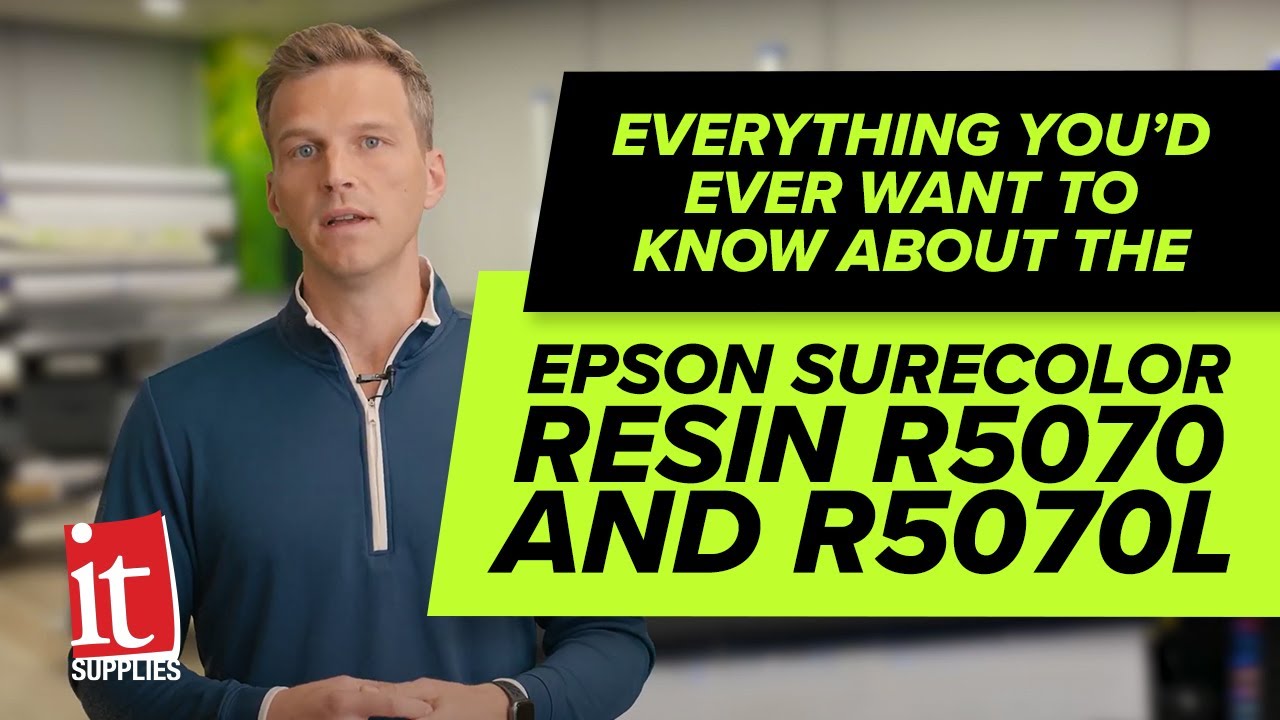 Все, что вы когда-либо хотели знать о EPSON SureColor Resin R5070 и R5070L
