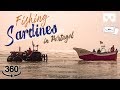 Fishing by the atlantic ocean portuguese fishermen fishing sardines  portugal vlog ep 06  gabavr