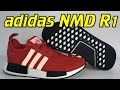 adidas gazelle silver green womens Sneakers Adidas NMD R1 - Red main image 1