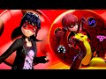 [Miraculous Ladybug] Marinette as Ladydragon / Fei as Ladybug (transformations) Shanghai Special