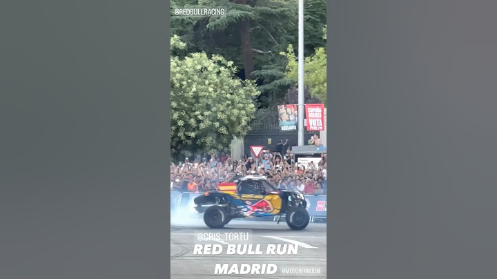 DAKAR / RED BULL SHOW  RUN 2023 💨💨💨 ​⁠  Cristina Gutierrez @redbullracing Madrid ⭐️