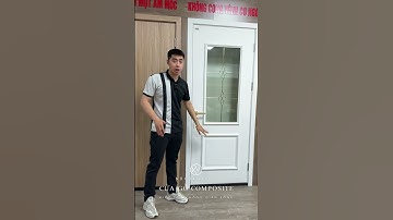 Kích thước ô chờ thông thủy đẹp nhất của  cửa gỗ nhựa composite