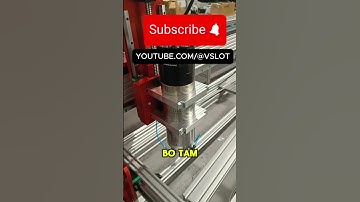 NEW 3.2kW ATC spindle for Salamandra CNC! 🔥 First tests on the V-SLOT channel #cnc #shorts #vslot