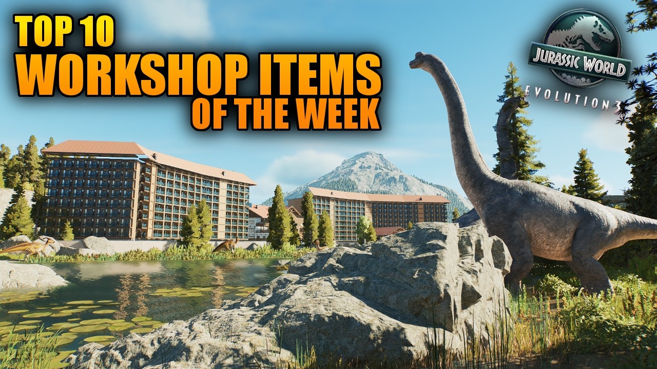 HOTEL EXHIBIT! TOP 10 WORKSHOP ITEMS OF THE WEEK! #1 - Jurassic World ...