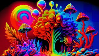 Magic Mushrooms & Chill #visuals #trippy #psychedelic