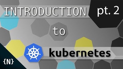 Know your kubernetes terminology.