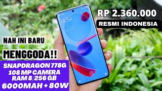 IDOLA 2 JUTAAN SNAPDRAGON 778G, RAM 8/256 GB, AMOLED 120Hz, HP 2 JUTAAN TERBAIK 2023