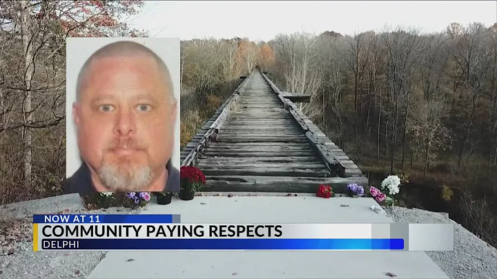 'It's chilling': Mourners pay respects at Monon High Bridge after arrest in Delphi murders
