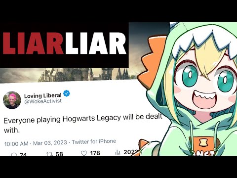 Maritan(SFW) on X: Heard Pikamee was trying out Hogwarts Legacy