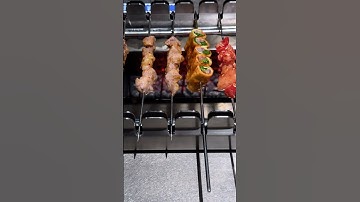 🔥Automatic BBQ Skewers Grilling