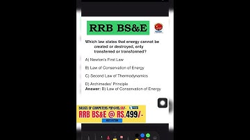 RRB Exam 2024 | Basic Science & Engineering MCQs -5| Top Questions for Success! #railwayexam