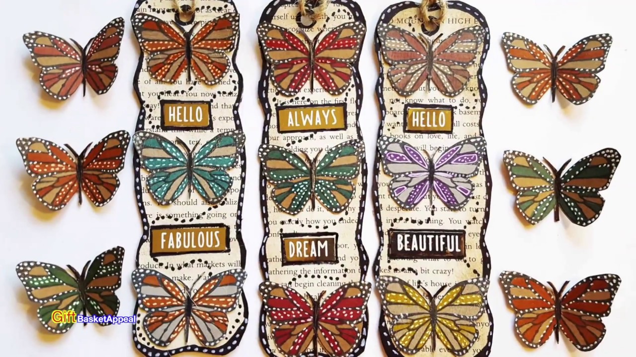 BUTTERFLY BOOKMARK WITH BOOK PAGES DOLLAR TREE CRAFT IDEA YouTube